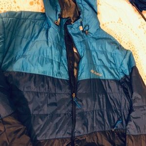 Columbia tricolor jacket.